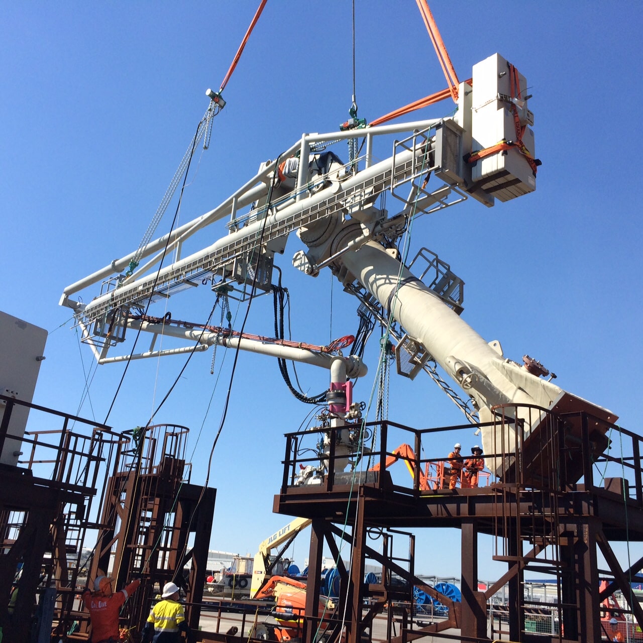 Marine Loading Arm MLA Maintenance Replacement Project Example Vertech Group